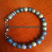 #bracciale #uomo #pietre dure #azzurro