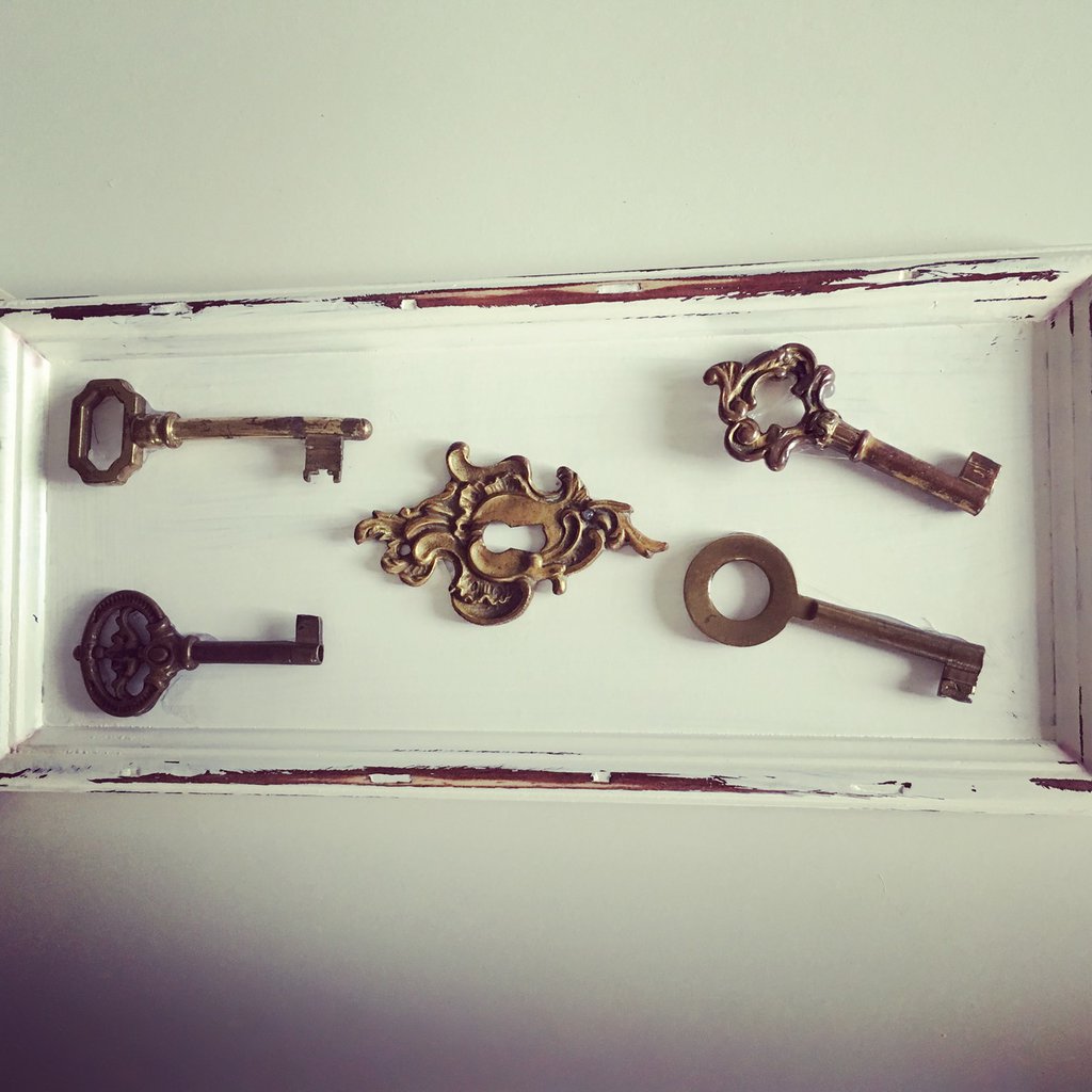 Quadro con chiavi antiche - Per la casa e per te - Decorare casa 