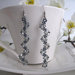 Orecchini "Grappolo" in tessitura di perline e cristalli Swarovski fatti a mano idea regalo handmade