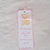 etichette segnaposto segnalibro battesimo orsetto con fiocco rosa per battesimo bimba 