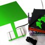 2.D NIGHT lampada verde - Design 100% italiano (Caoscreo)