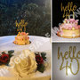 Topper cake "hello40"