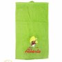 Asciugamano in spugna di cotone verde con ricamo Speedy Gonzales - 50x30cm - personalizzato con nome