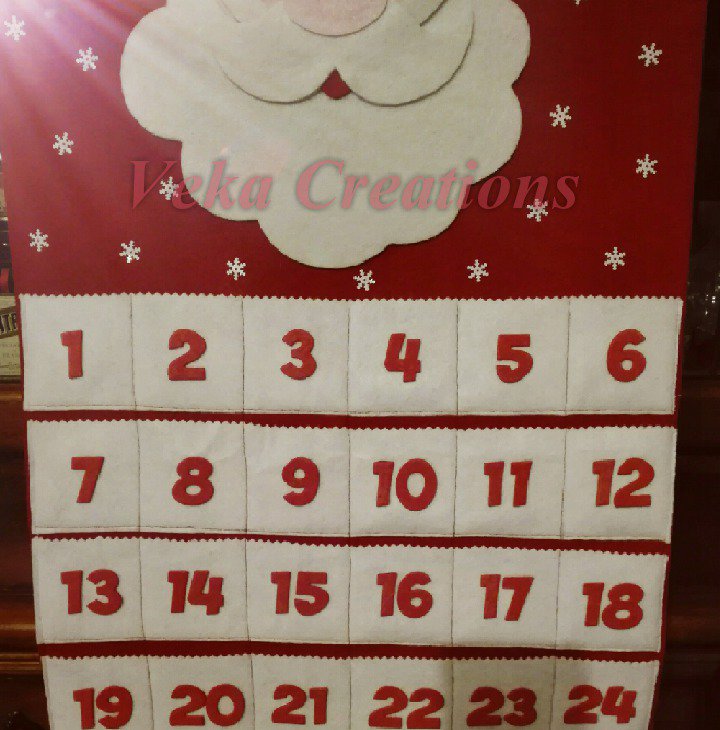 Calendario Avvento feltro 170 cm | vendita online su