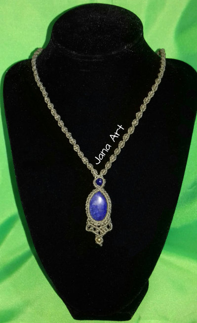 Collana per la Cristalloterapia: Lapislazzuli Collana per la Cristalloterapia: Lapislazzuli