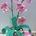orchidea all'uncinetto da 7 fiori