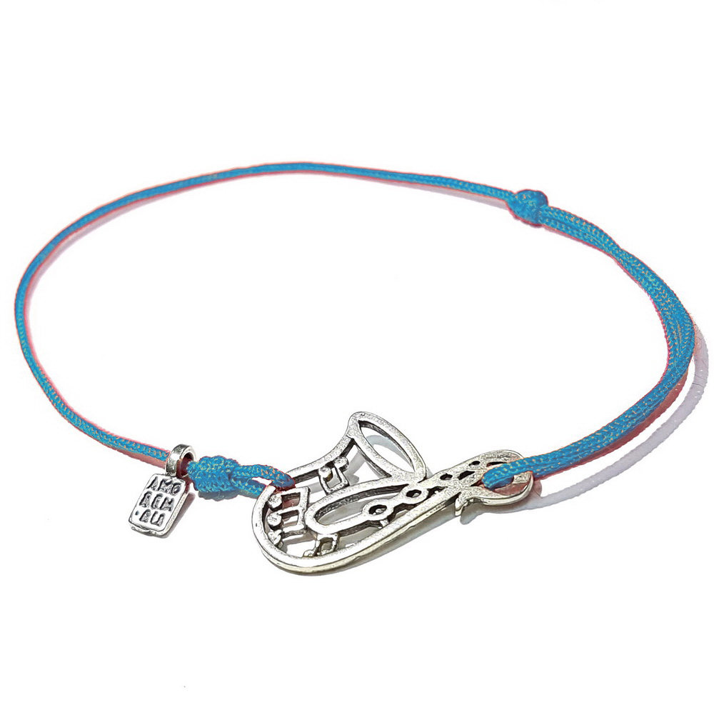 Bracciale YFN Con Sassofono E Note Musicali – Argento 925 – Regalo Per Musicisti, Donna E Uomo – Gioiello Elegante - 6