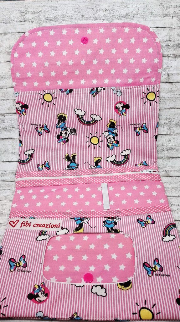 Organizzatore per culla per asilo nido, impilatore per pannolini, portaoggetti portatile da appendere per pannolini, salviette, elementi essenziali per bambini, fasciatoio