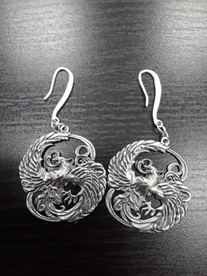 Orecchini Fatti A Mano Con La Tecnica Del Chiacchierino Ad Ago, In - Foto 4