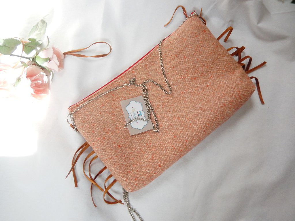 Millya - Borsa a tracolla con frange e nappe, in paglia intrecciata, fatta a mano, stile bohémien, da viaggio, da donna
