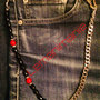 #catena #jeans #uomo #rossonera