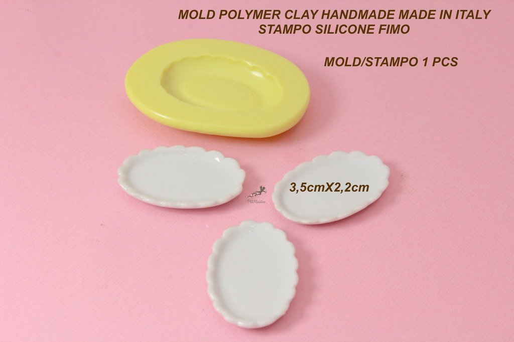 Mini stampo in silicone per pasta Fimo - Decorazione