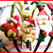 Cerchietto Natale " Babbo Natale agrifoglio " omino regalo Capelli accessori Pupazzo di neve dea regalo kawaii headband snowman 