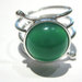 anello agata verde
