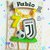 Juventus cake topper squadra di calcio