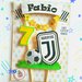 Juventus cake topper squadra di calcio