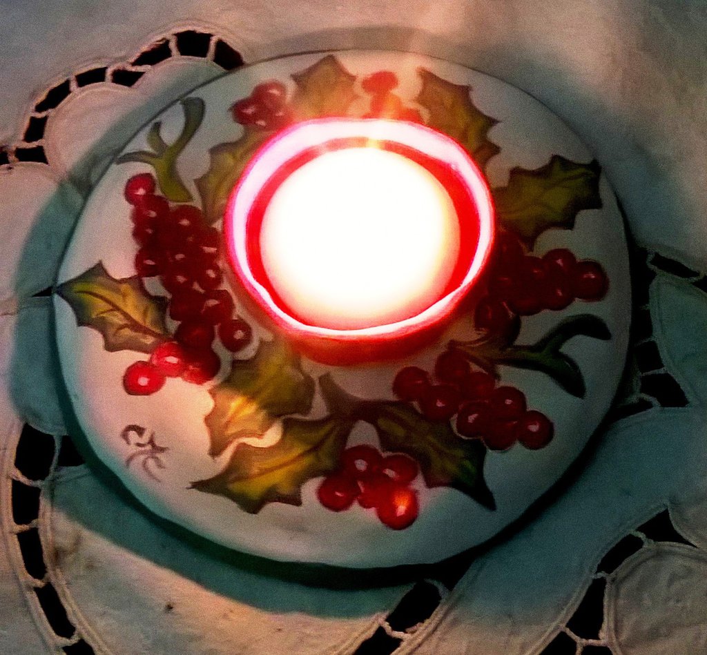 Candela Rotonda Rayher 30cm X 6cm - Paraffina Per Battesimo E Decorazione - Foto 8