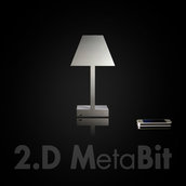 2.D MetaBit - Musica in bluetooth, vivavoce, USB, LED (Caoscreo)