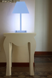 2.D NIGHT lampada azzurra - Design 100% italiano (Caoscreo)