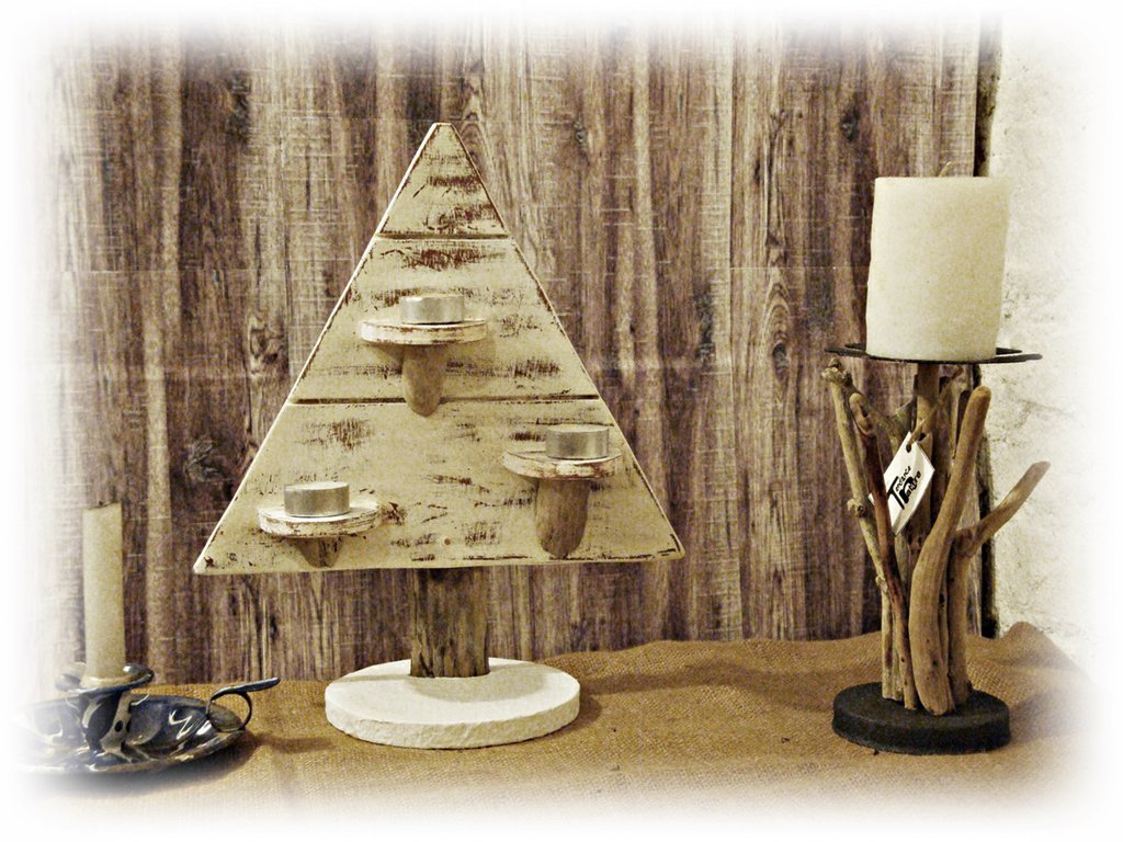 Albero Di Natale Con Legni