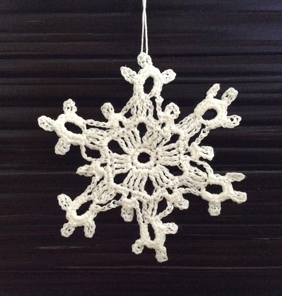 60 Fiocchi Di Neve Decorativi Per Albero Di Natale - Plastica, 3 Misure Diverse, Con Filo Trasparente Incluso - Foto 2