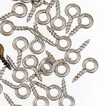 400 Perni A Vite Per Gioielli Fai Da Te - 3 Misure (4x8mm, 5x10mm, 6x13mm) In Oro E Platino - Con Scatola Portaoggetti - 12