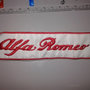 Toppa (patch) ricamata termoadesiva ALFA ROMEO cm. 12x3