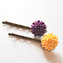 Couple of Flower Bobby Pins 