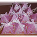 Scatolina "piramide porta confetti" per Nascita, Battesimo... personalizzata - BABY GIRL