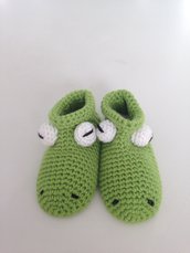 Babbucce bebè crochet 