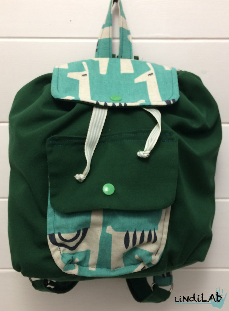 Zainetto Asilo 2-3 Anni Dinosauri Blu - Con Guinzaglio Anti-perso, Leggero, Impermeabile, Per Bimbi E Bimbe