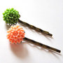 Couple of Flower Bobby Pins 