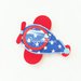 Aeroplanino di feltro per i gadget del vostro bambino: calamite originali e colorate per le sue bomboniere!