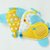 3 aerei di stoffa fatti a mano come cornici per la foto del tuo bambino: originali idee regalo come calamite colorate e divertenti!