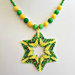 Collana con ciondolo Green Star – Linea Stella Doppia