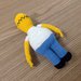 Homer Simpson con ciambella amigurumi fatto a mano all'uncinetto 