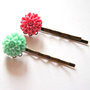 Couple of Flower Bobby Pins 