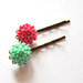 Couple of Flower Bobby Pins 