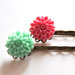 Couple of Flower Bobby Pins 