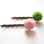 Couple of Flower Bobby Pins 