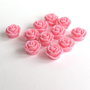 6 Cabochon IN RESINA ROSA PRL32