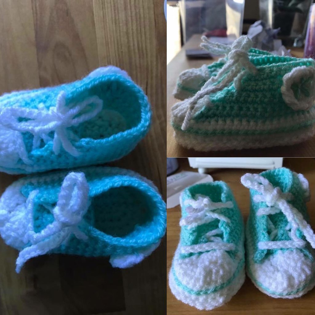 Converse Neonato Uncinetto Unisex Bambini Abbigliamento Di Ve 