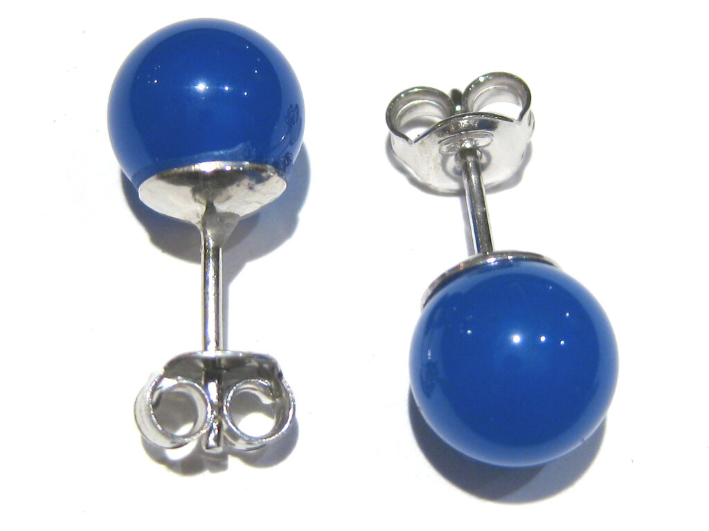 Orecchini donna a Goccia in vetro di Murano Blu e avventurina Offerta | Linea Italia gioielli Made in Italy