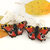 Orecchini pendenti con farfalle Vanessa in pasta di mais/porcellana fredda modellate e dipinte a mano, regalo per amanti delle farfalle