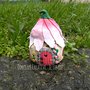Lanternina - lanterna fuore - idea regalo, casetta delle fate con foglie - kawaii - handmade . kawaii