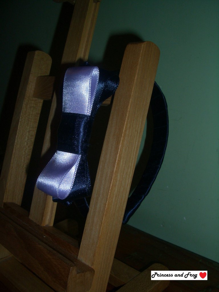 Fascia Per Capelli Donna Con Perle E Strass - Cerchietto Quadrato Blu Navy, Elastico E Leggero - 3