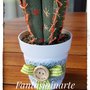 Cactus in Feltro realizzato a mano