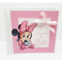 invito minnie baby battesimo compleanno personalizzato completo di stampa