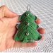 Abete amigurumi decorazione da appendere all'albero di Natale fatto a mano all'uncinetto 