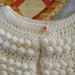 Coprispalle / giacchino neonato.Bianco Taglia 3-6 mesi